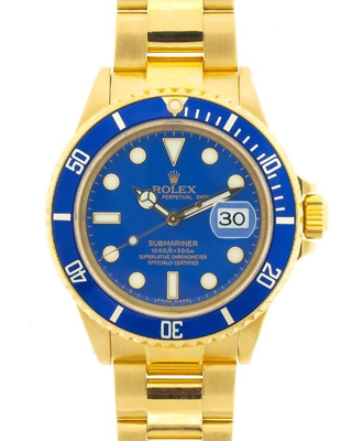 Rolex Mens White Gold